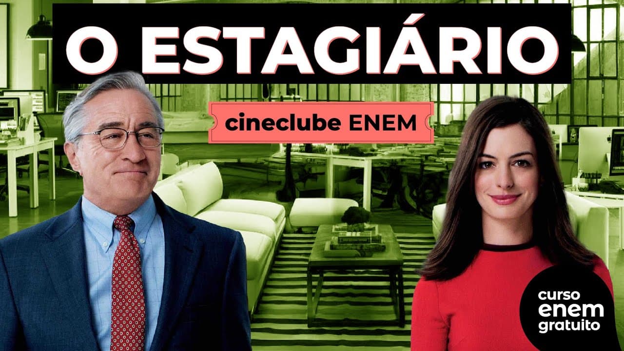 Thumbnail: CINECLUBE ENEM #5: Um Senhor Estagiário (2015, Nancy Meyers)