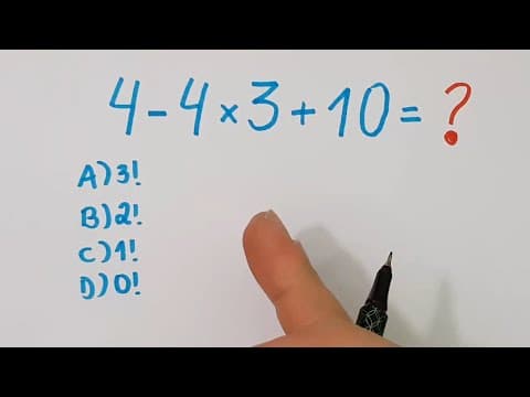 Thumbnail da aula: 🔥 HELP MATEMÁTICA BÁSICA - Expressão Numérica #247