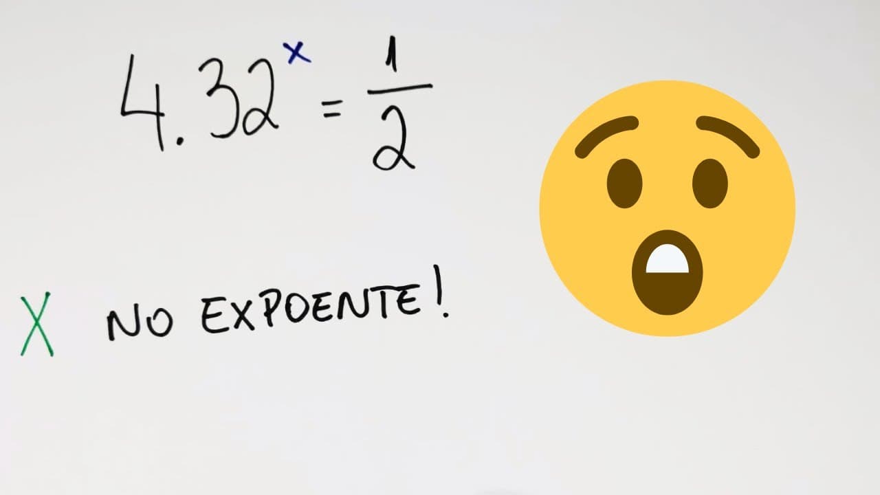 Thumbnail: EQUAÇÃO EXPONENCIAL PASSO A PASSO!