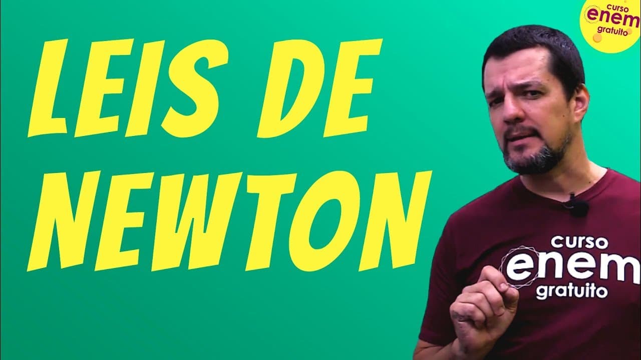 Thumbnail: LEIS DE NEWTON | Resumo de Física para o Enem