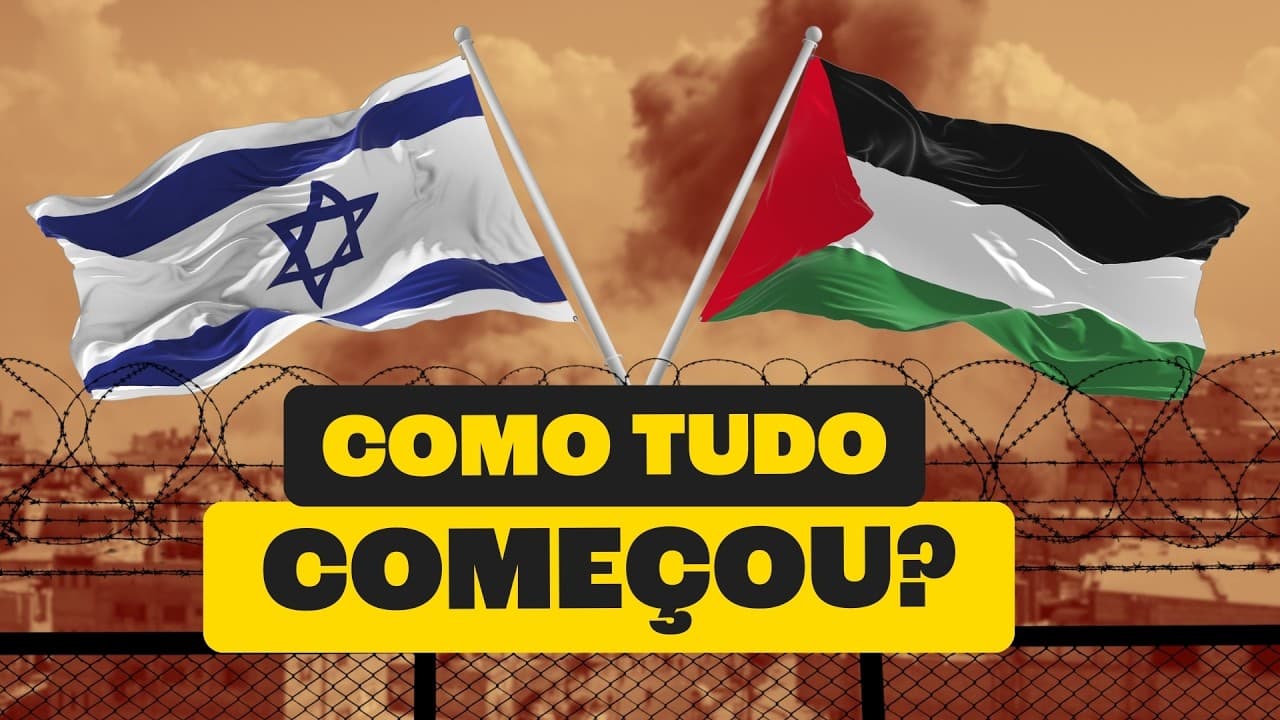 Thumbnail: ISRAEL e PALESTINA | Como Tudo Começou