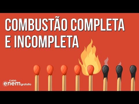 Thumbnail da aula: REAÇÃO DE COMBUSTÃO | Resumo de Química para o Enem