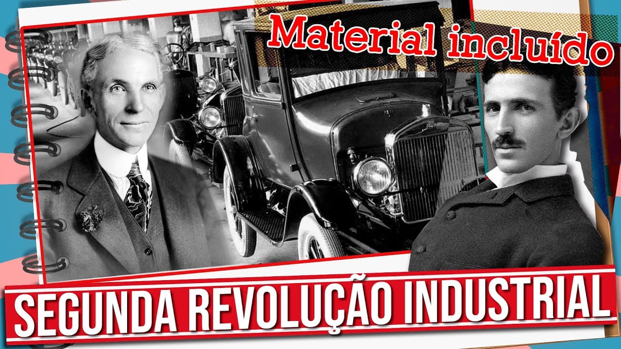 Thumbnail: O QUE FOI E COMO FOI A SEGUNDA REVOLUÇÃO INDUSTRIAL?