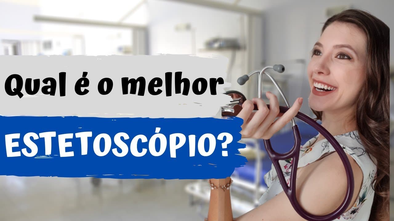 Thumbnail: Meu ESTETOSCÓPIO para a faculdade de MEDICINA - littmann ou rappaport?