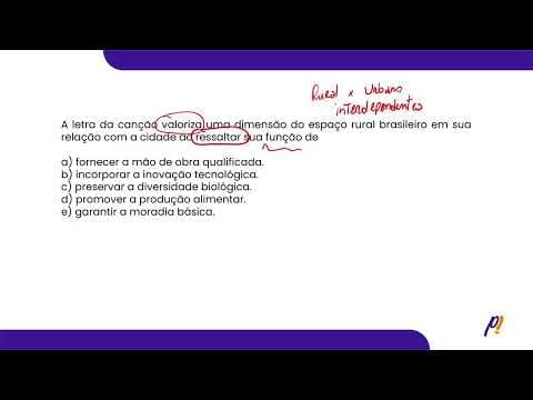 Thumbnail da aula: ENEM 2022 - A evolução da industrialização e as transformações | A letra da canção valoriza uma...