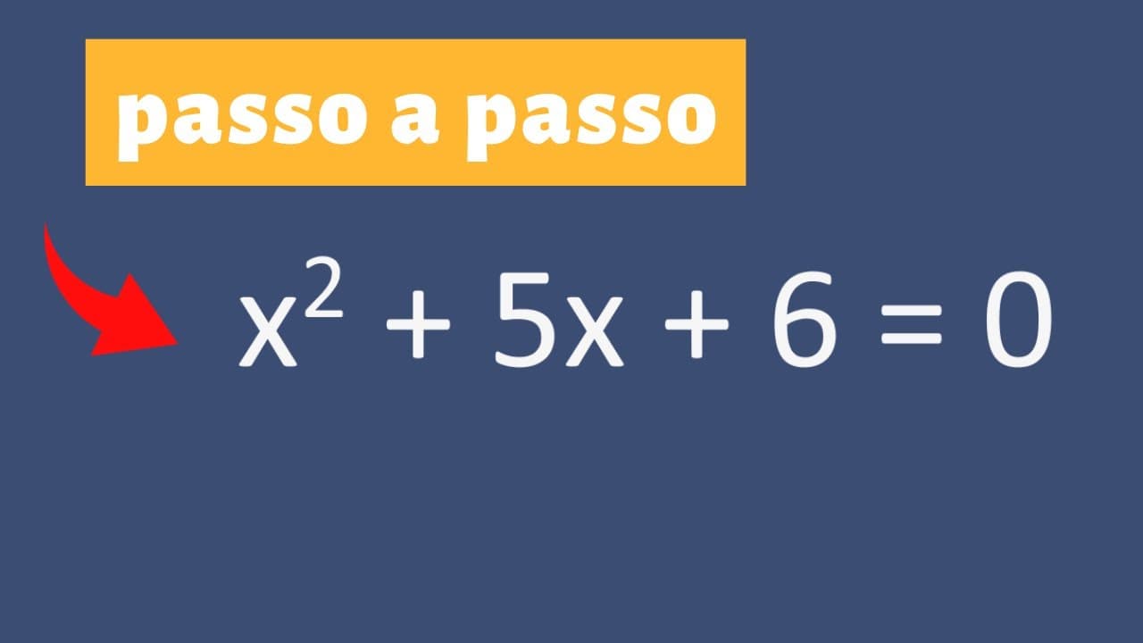 Thumbnail: EQUAÇÃO DO 2º GRAU - PASSO A PASSO