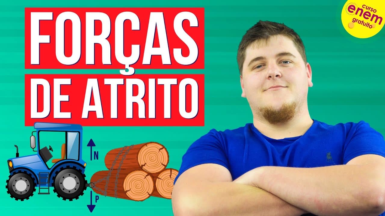 Thumbnail: FORÇAS DE ATRITO | Resumo de Física para o Enem