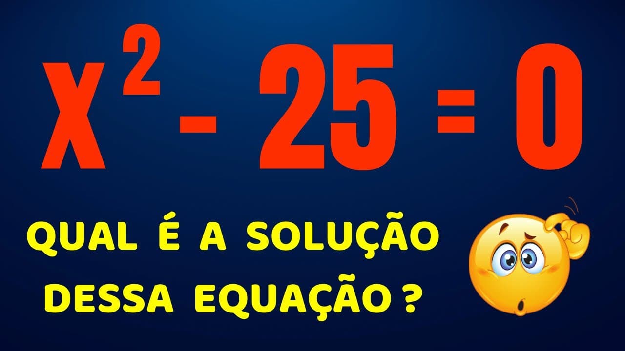 Thumbnail: DUAS MANEIRAS DIFERENTES DE RESOLVER !!! APRENDA EQUAÇÃO DO 2º GRAU 📚🚀