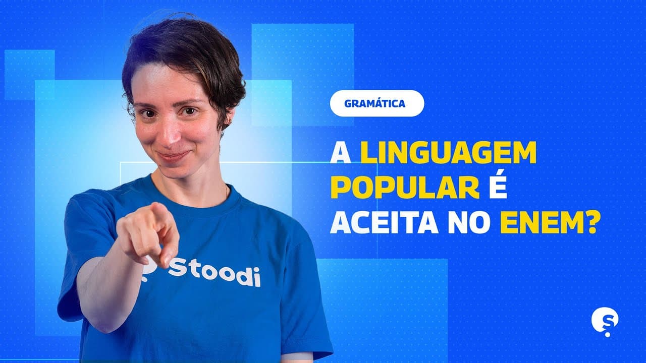 Thumbnail: REVISÃO ENEM | NORMA COLOQUIAL E NORMA CULTA