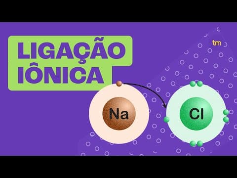 Thumbnail da aula: LIGAÇÃO IÔNICA | Entenda em 3 minutos