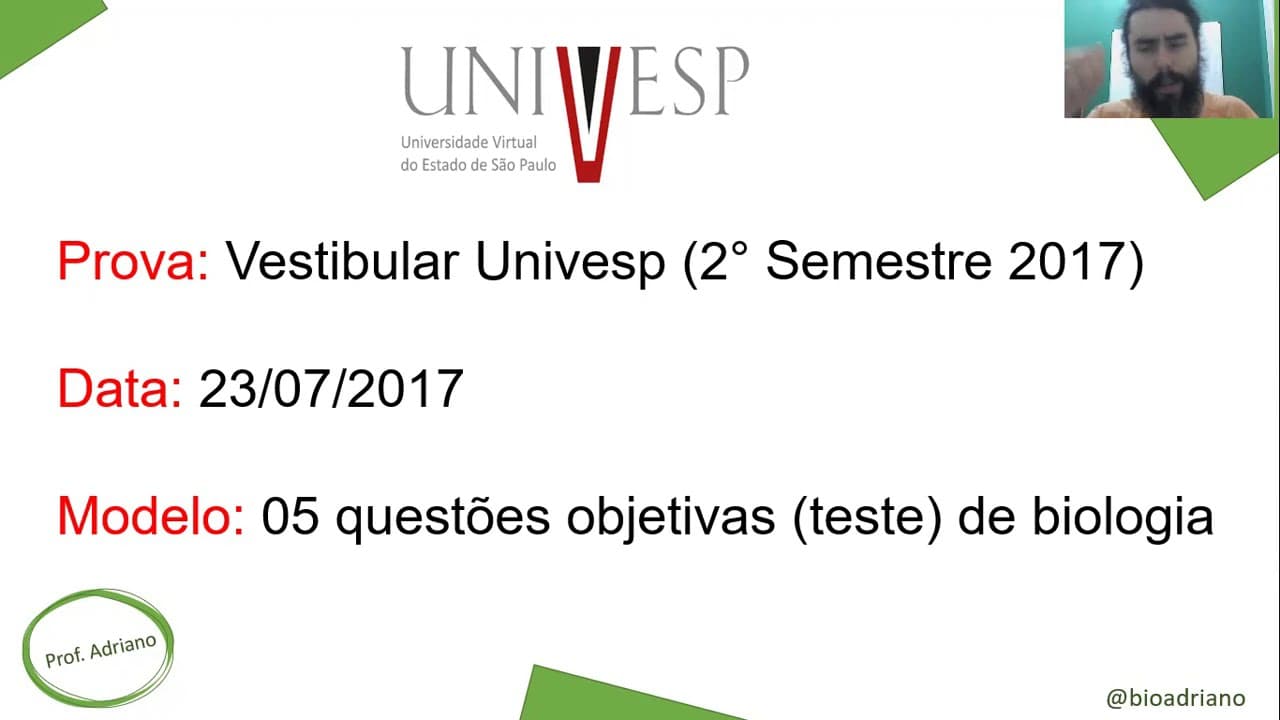 Thumbnail: Resolução Univesp 2017