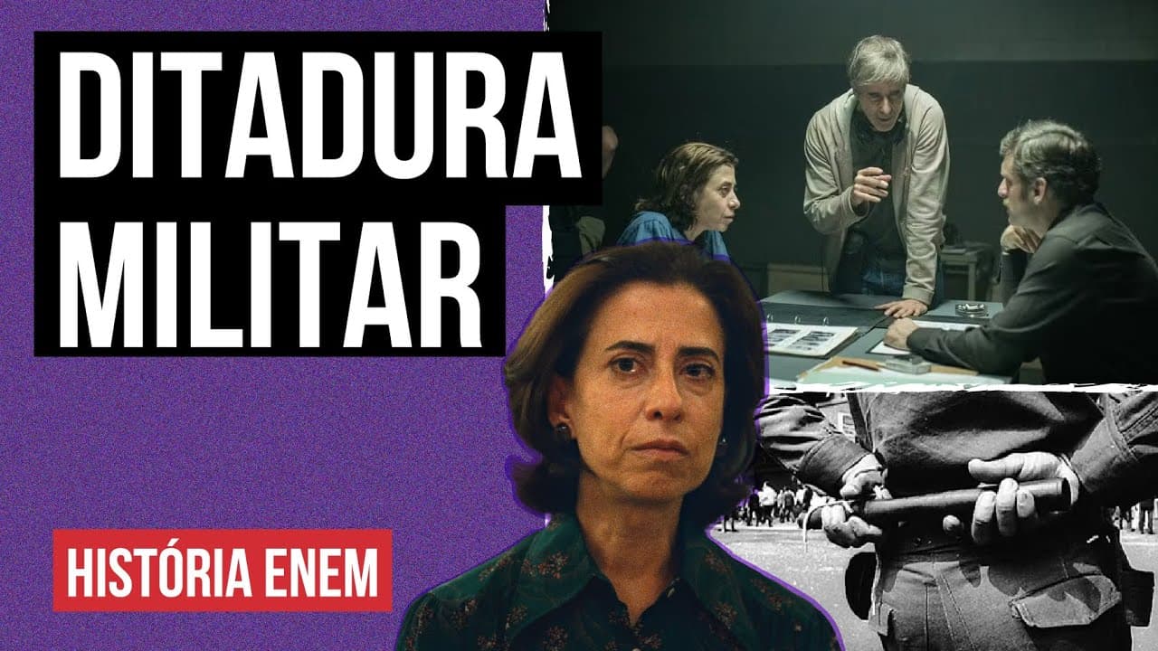 Thumbnail: DITADURA MILITAR: período é retratado em "Ainda Estou Aqui" | História para o Enem | Felipe Oliveira