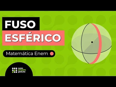 Thumbnail da aula: FUSO ESFÉRICO | Matemática para o Enem | Lucas Borguezan