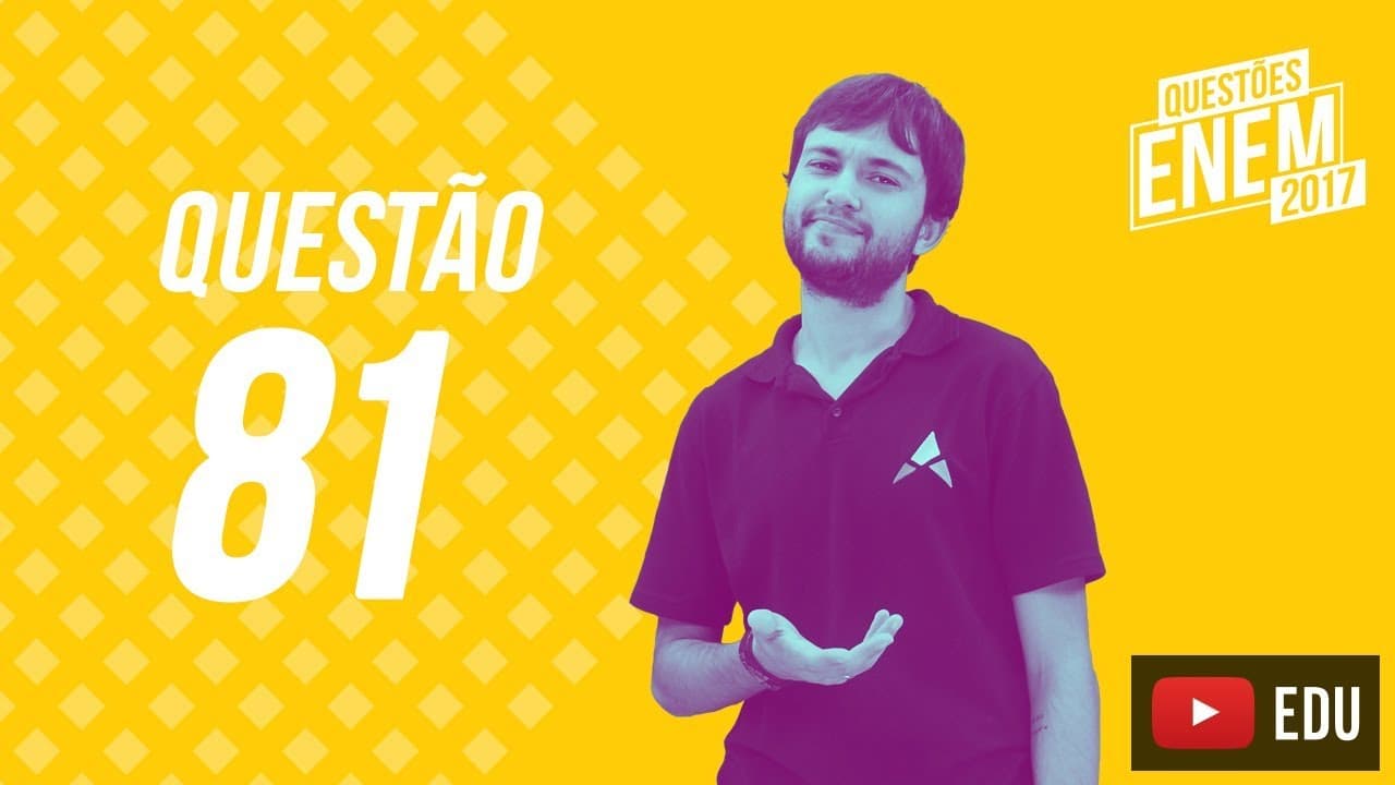 Thumbnail: Enem 2017 - Ciências Humanas | Questão 81 (Caderno Amarelo)