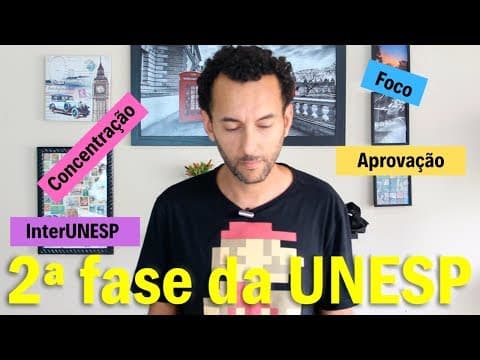 Thumbnail da aula: |VESTIBULAR UNESP 2023 |SEGUNDA FASE |GEOGRAFIA| COMO DEVO ESCREVER?