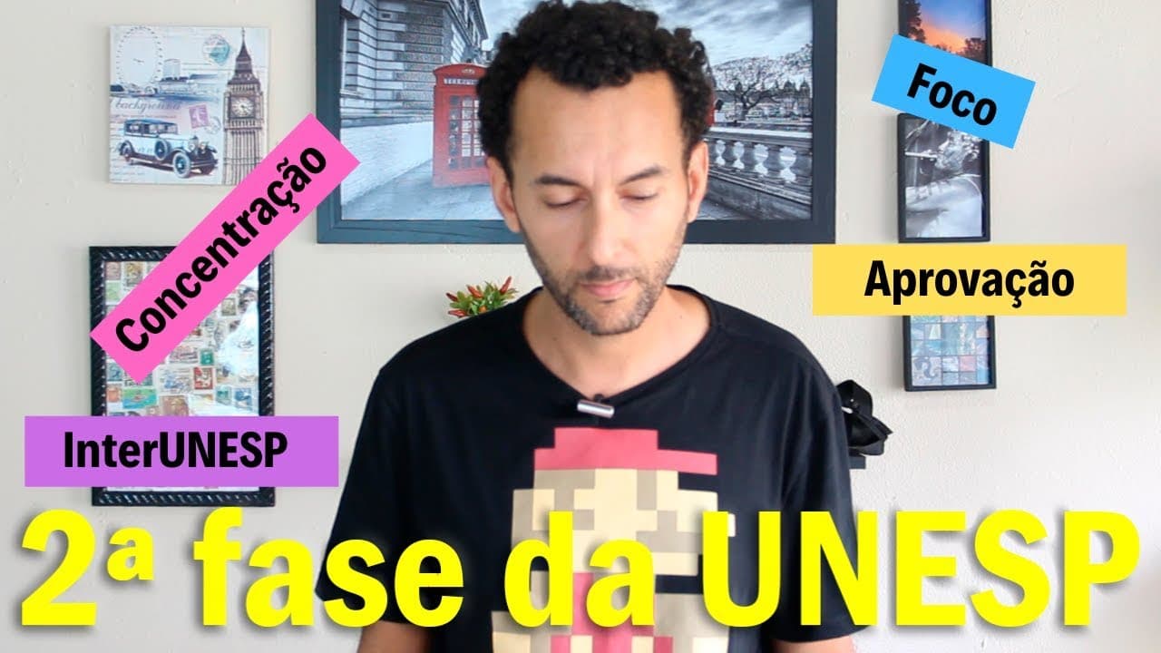Thumbnail: |VESTIBULAR UNESP 2023 |SEGUNDA FASE |GEOGRAFIA| COMO DEVO ESCREVER?