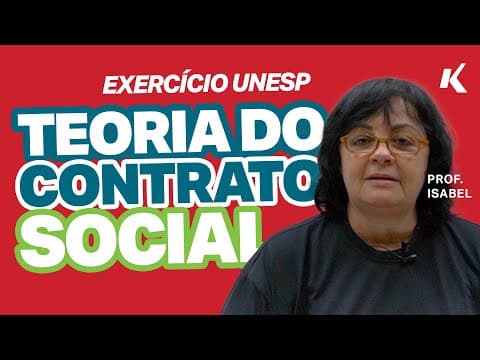 Thumbnail da aula: QUESTÃO UNESP: Rousseau e o Conceito de Democracia | EXERCÍCIO | FILOSOFIA
