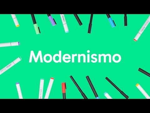 Thumbnail da aula: MODERNISMO | QUER QUE DESENHE | DESCOMPLICA