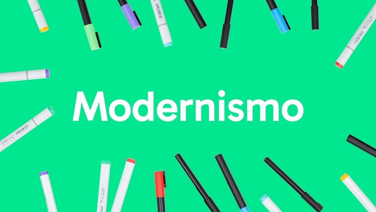 Thumbnail: MODERNISMO | QUER QUE DESENHE | DESCOMPLICA