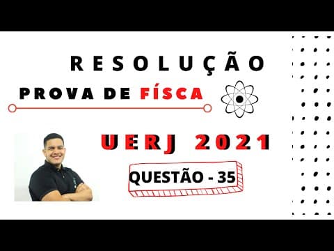 Thumbnail da aula: Resolução da Prova de #Física UERJ 2021 - Questão 35