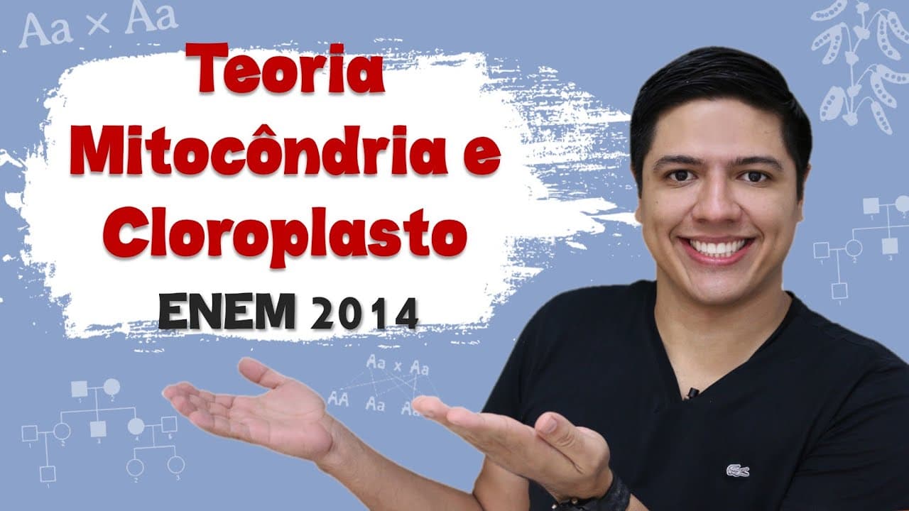 Thumbnail: ENEM 2014 Biologia - Mitocôndria e Cloroplasto - Teoria da Endossimbiose