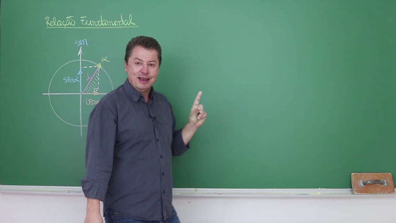Thumbnail: A RELAÇÃO FUNDAMENTAL DA TRIGONOMETRIA  - [Trigonometria 03]