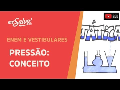 Thumbnail da aula: Me Salva! HID01 - Hidrostática - Pressão (Conceito)