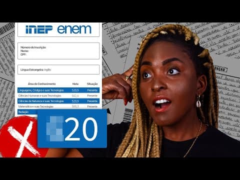 Thumbnail da aula: Corrigindo uma Redação do Enem 2017 | Proenem