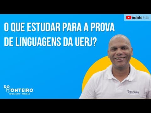Thumbnail da aula: Vídeo UERJ   O que estudar na UERJ