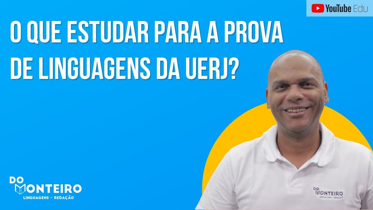 Thumbnail: Vídeo UERJ   O que estudar na UERJ