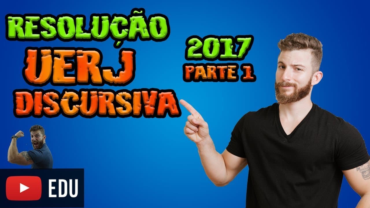 Thumbnail: RESOLUÇÃO UERJ DISCURSIVA - 2017 - PARTE 1