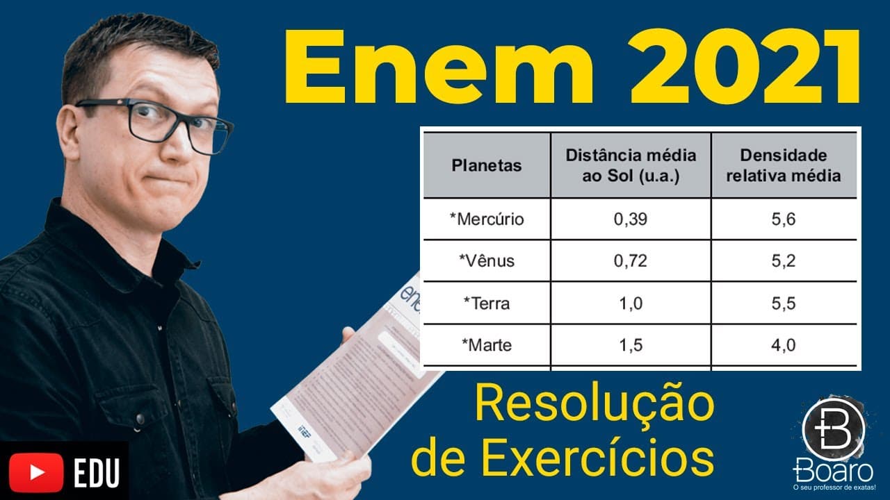 Thumbnail: ENEM 2021 - RESOLUÇÃO dos EXERCÍCIOS - No cordel intitulado Senhor dos Anéis, de autoria de Gonçalo