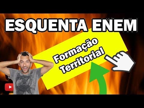 Thumbnail da aula: |Formação territorial do Brasil| | Expansão da fronteira agrícola| | Aula de geografia para o ENEM|