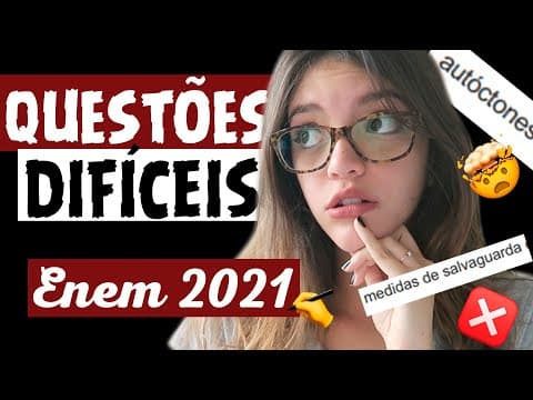Thumbnail da aula: 🔥MEU ÚLTIMO VÍDEO ANTES DO ENEM 2022! (Débora Aladim)