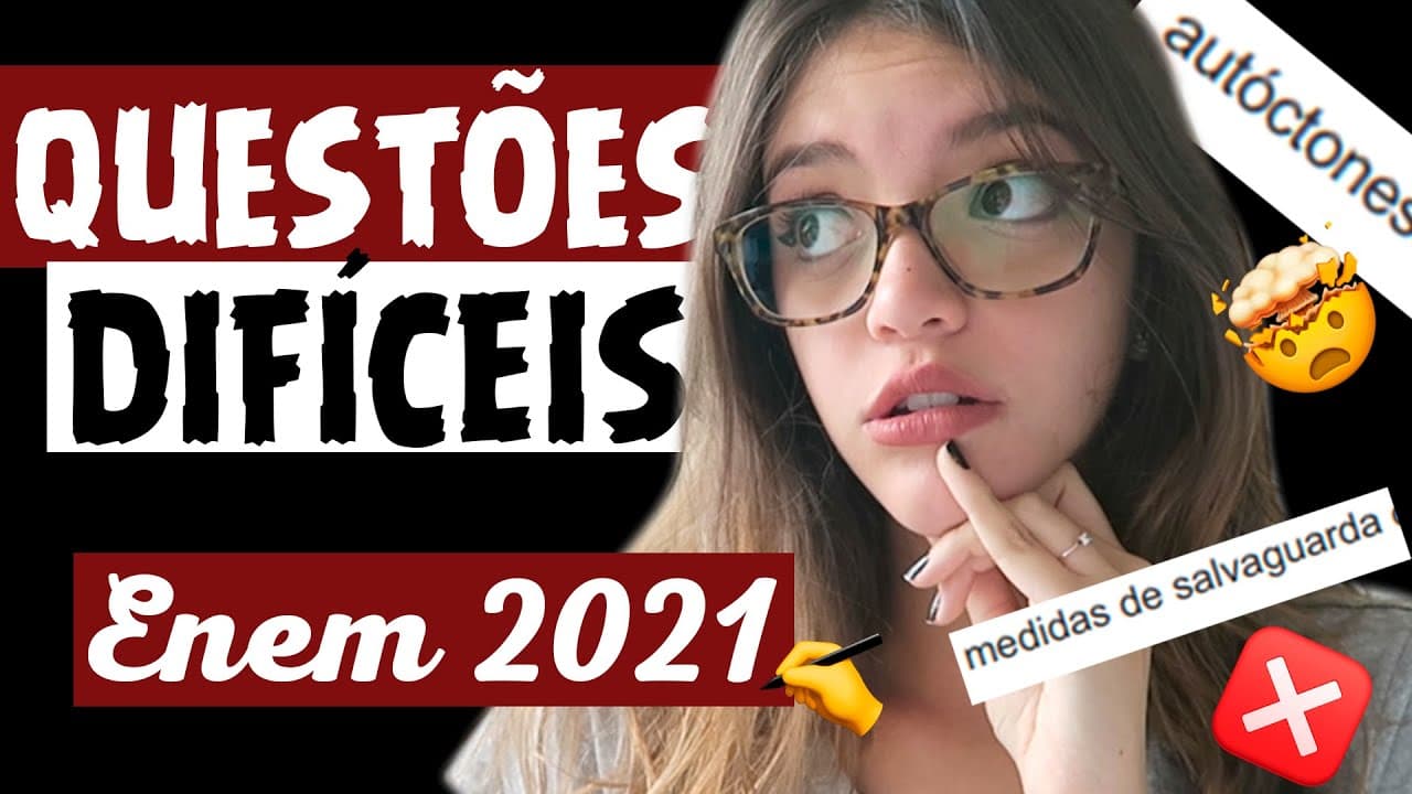 Thumbnail: 🔥MEU ÚLTIMO VÍDEO ANTES DO ENEM 2022! (Débora Aladim)