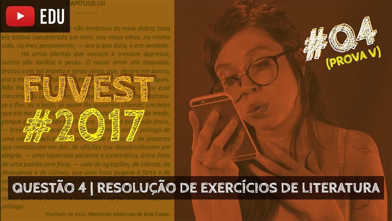 Thumbnail: RESOLUÇÃO FUVEST 2017 #Literatura | Questão 4 (Iracema)