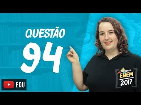 Thumbnail da aula: Enem 2016 - Linguagens | Questão 94 - Espanhol (Caderno Rosa)