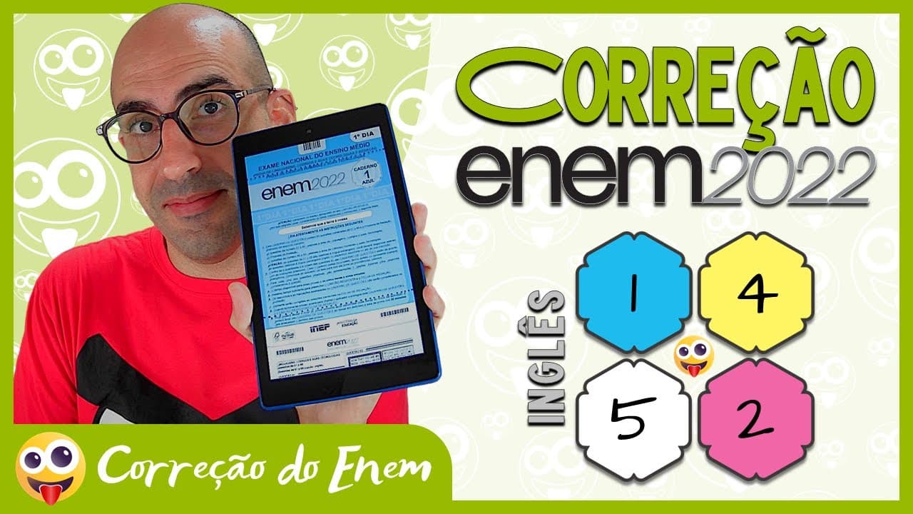 Thumbnail: [CORREÇÃO DO ENEM] Questão 1 (inglês) - Enem 2022 - Prova azul ▷ I was made in Cuba