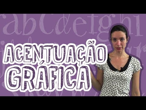 Thumbnail da aula: Aula Português - Acentuação Gráfica - Divisão Silábica e Sílaba Tônica  - STOODI