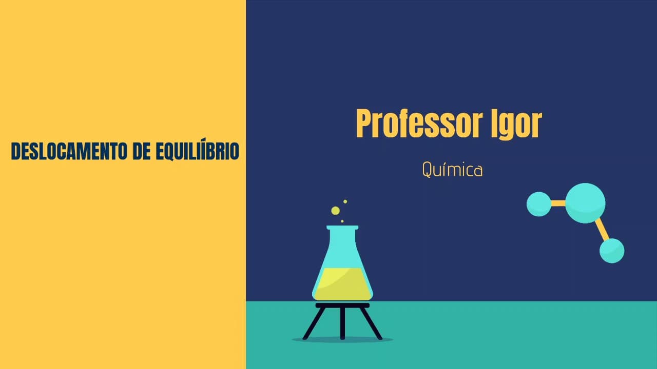 Thumbnail: Deslocamento de Equilíbrio - Exercício Resolvido