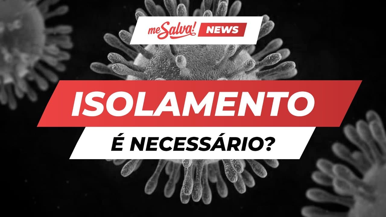 Thumbnail: Me Salva! News | CORONAVÍRUS EP. 3 | ISOLAMENTO VERTICAL X HORIZONTAL | Bônus:dica dos profes 👩‍🏫👨‍🏫