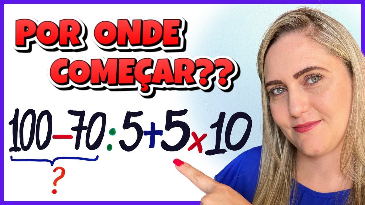 Thumbnail: EXPRESSÃO NUMÉRICA!!! DICA INCRÍVEL!!!