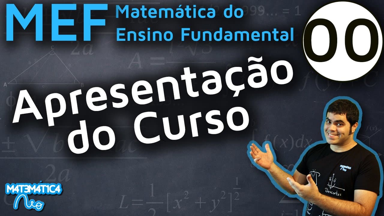 Thumbnail: MEF 0 - APRESENTAÇÃO DO CURSO E DICAS DE ESTUDO