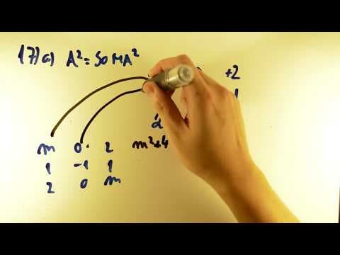 Thumbnail da aula: UNICAMP 2017 - Matemática 17 - Sistema Linear e Produto de Matrizes - 2ª fase - Aulas A+ Resolve