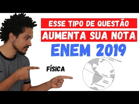 Thumbnail da aula: (Enem 2019) Na madrugada de 11 de março de 1978, partes de um foguete soviético reentraram na atmosf
