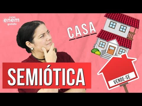 Thumbnail da aula: ÍCONE, ÍNDICE E SÍMBOLO (TIPOS DE SIGNO) | Resumo de Português para o Enem