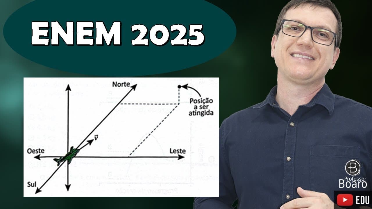 Thumbnail: EXERCÍCIO RESOLVIDO ENEM 2025 | Professor Boaro | (Enem) Segundo o princípio da independência dos