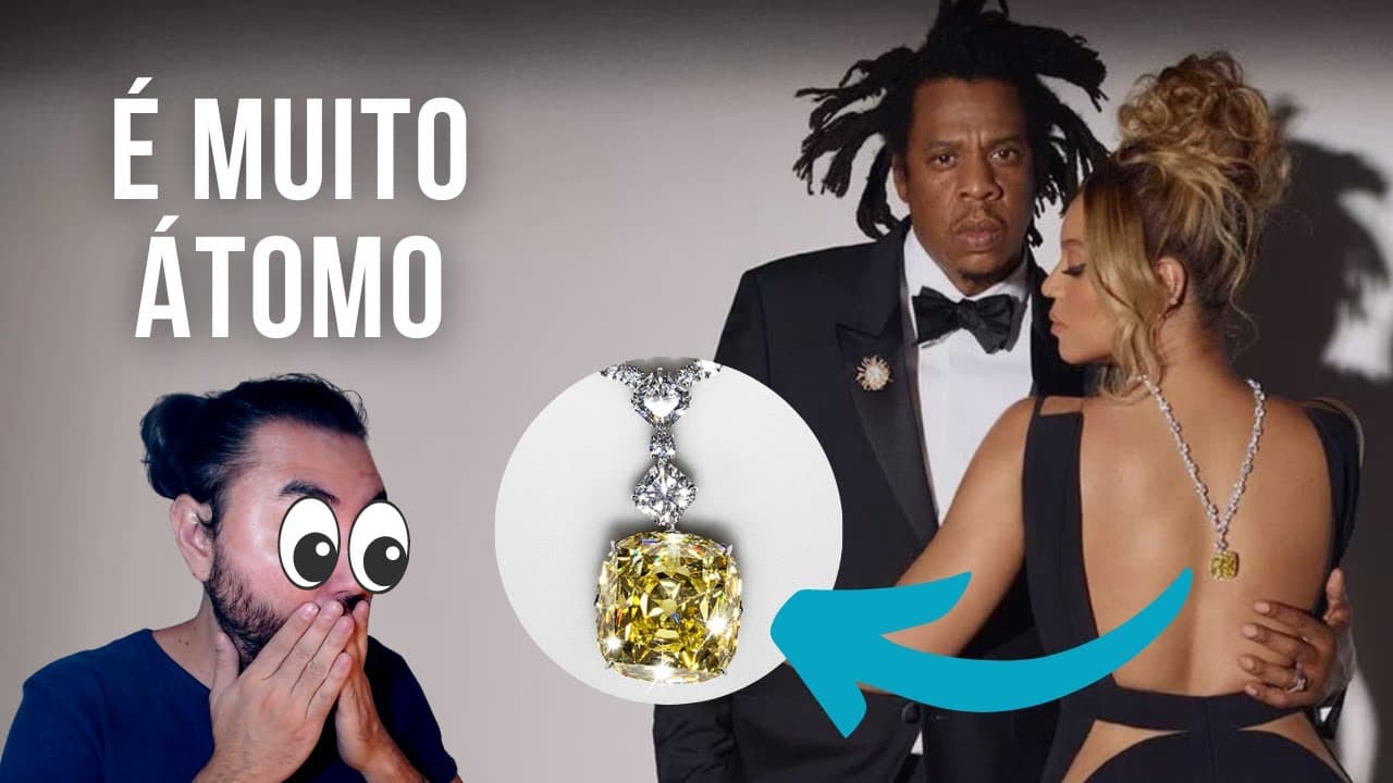 Thumbnail: CONTEI OS ÁTOMOS NO DIAMANTE DA BEYONCÉ 😱