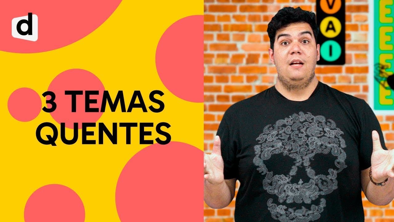Thumbnail: 3 ASSUNTOS DE ATUALIDADES QUE PODEM CAIR NO ENEM 2018 | PLANTÃO DESCOMPLICA