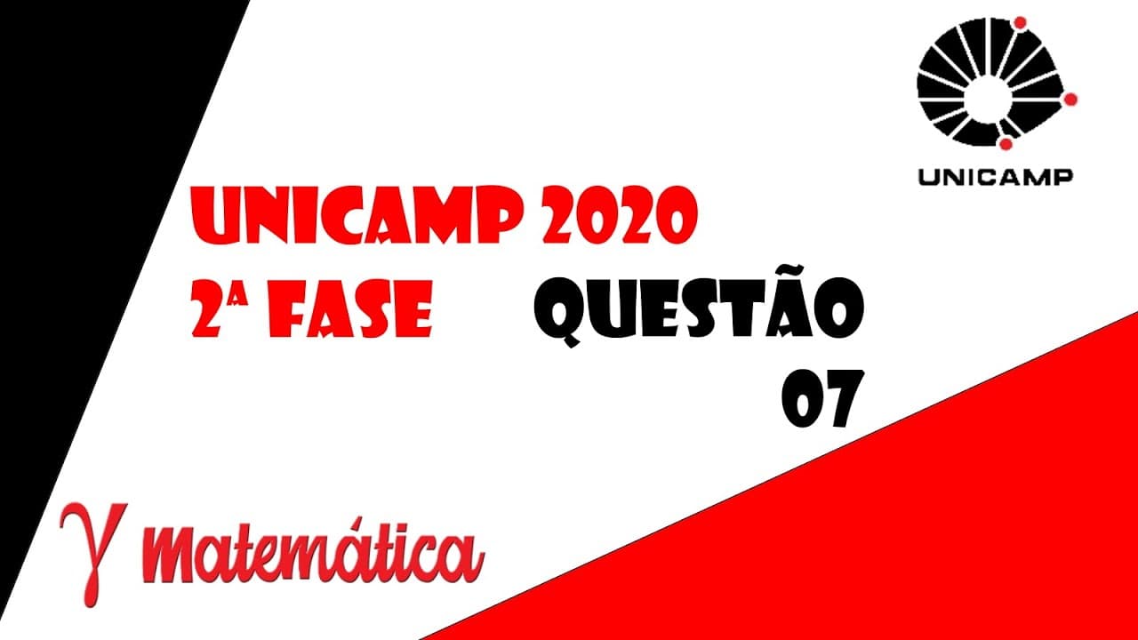 Thumbnail: UNICAMP 2020 | 2ª Fase | Questão 07 | Multiplicação de Matrizes | Progressão Aritmética | Matemática